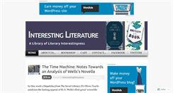 Desktop Screenshot of interestingliterature.com