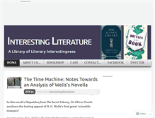 Tablet Screenshot of interestingliterature.com